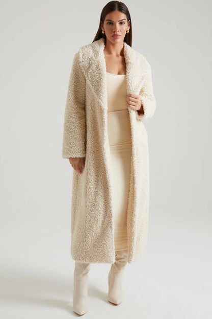 CLARA ROSE | LONG TEDDY COAT