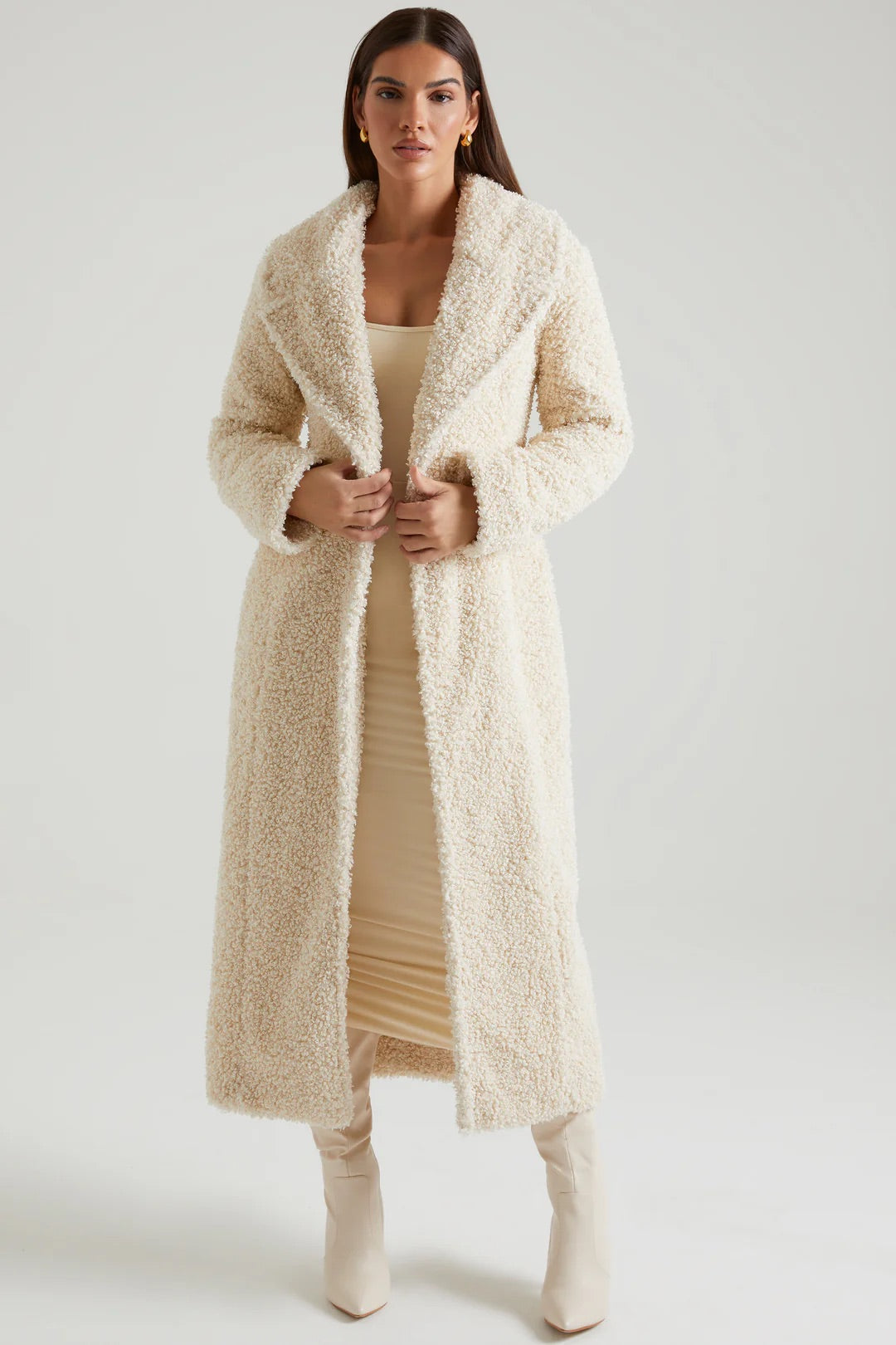 CLARA ROSE | LONG TEDDY COAT