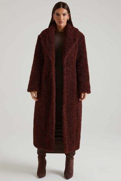 CLARA ROSE | LONG TEDDY COAT