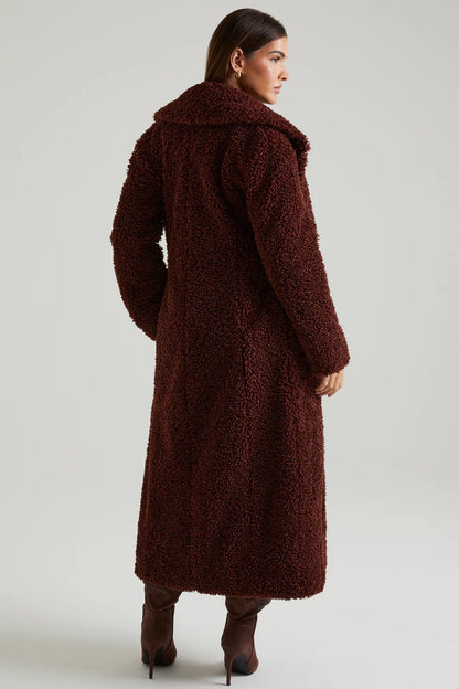 CLARA ROSE | LONG TEDDY COAT