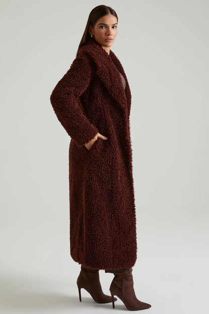 CLARA ROSE | LONG TEDDY COAT