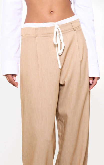 CLARA ROSE | WAISTBAND TAILORED TROUSERS