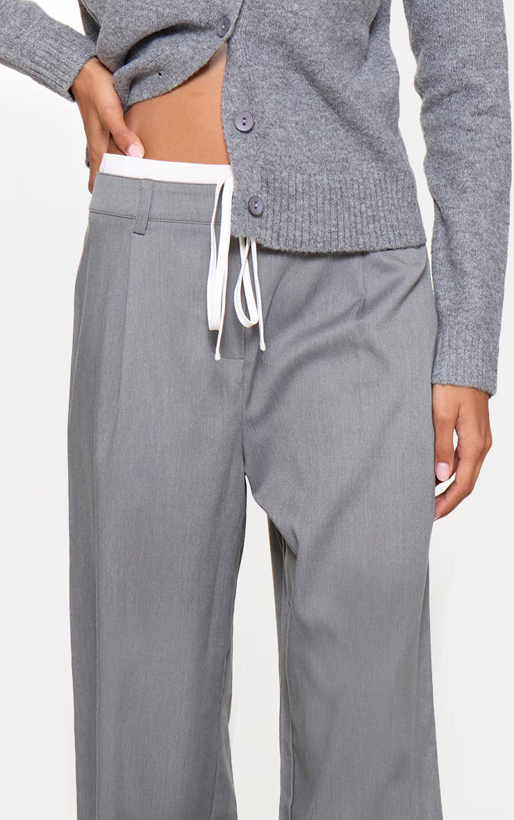 CLARA ROSE | WAISTBAND TAILORED TROUSERS