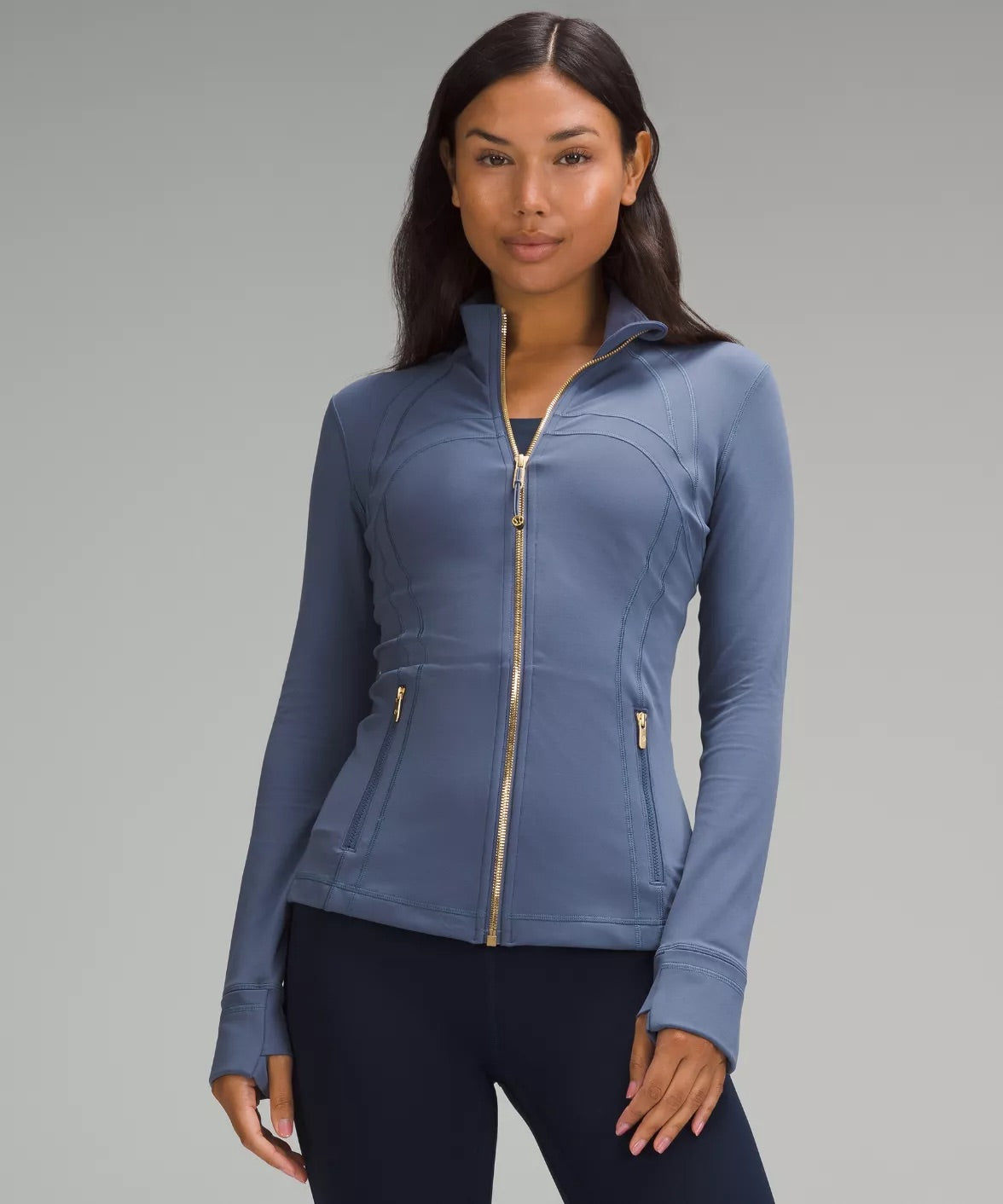 CLARA ROSE | ACTIVE GOLD ZIP JACKET